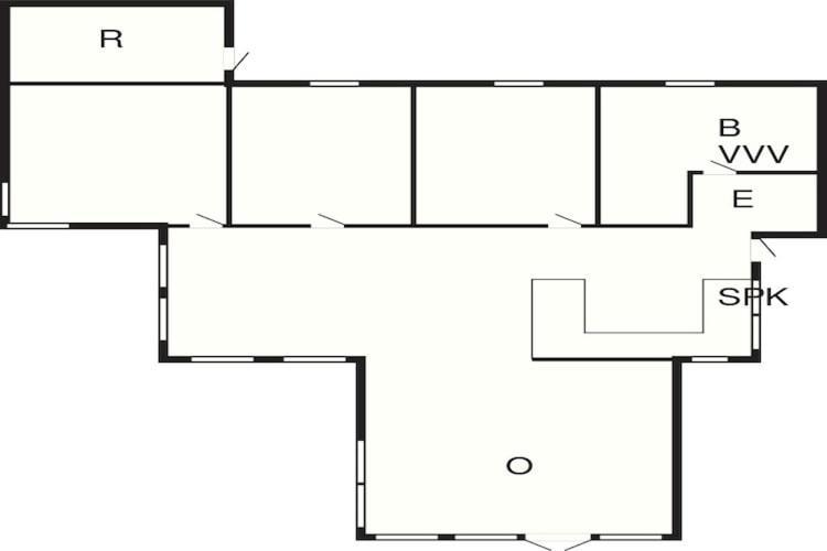 9 Person Holiday Home In Оттеруп Экстерьер фото